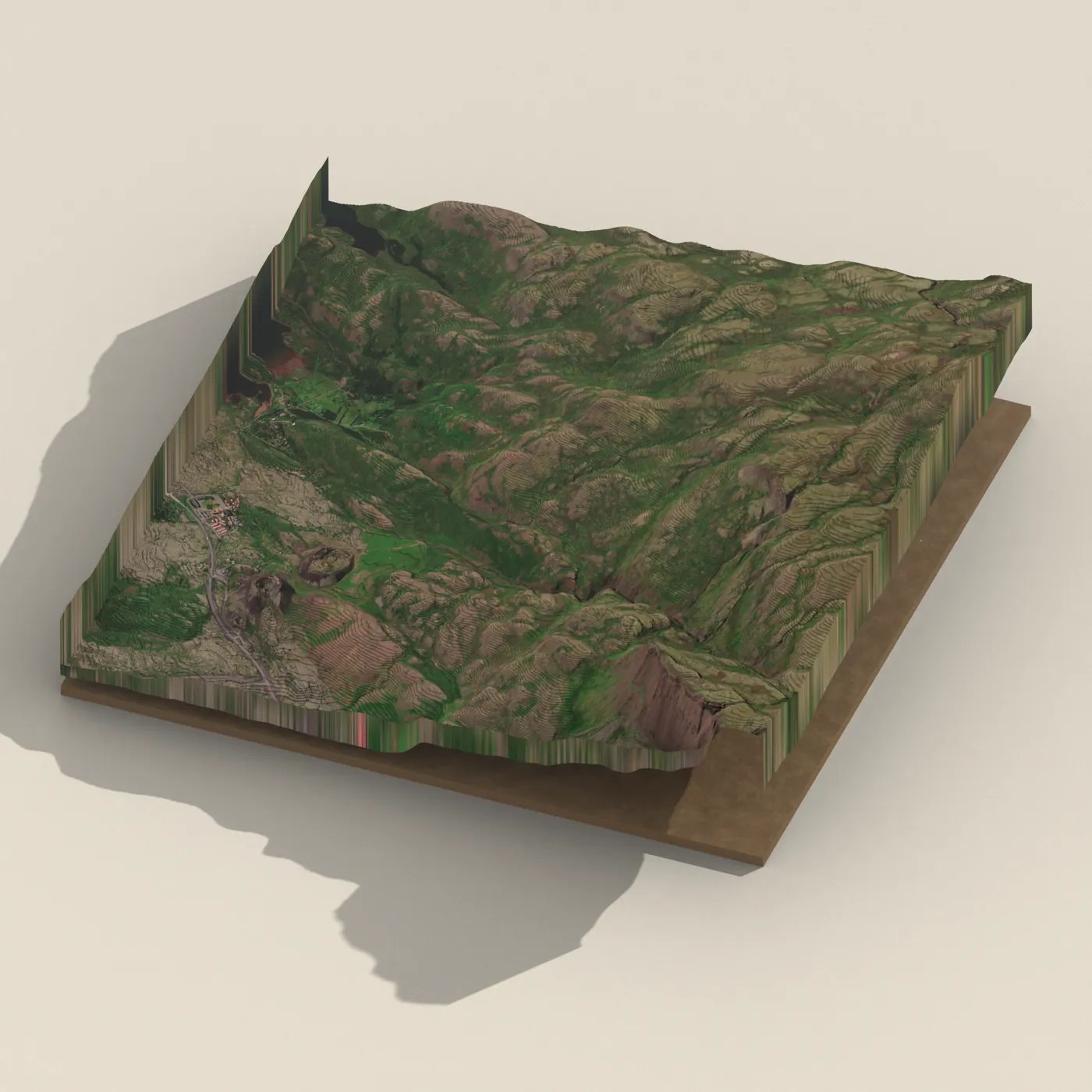 Grábrók 3D terrain render