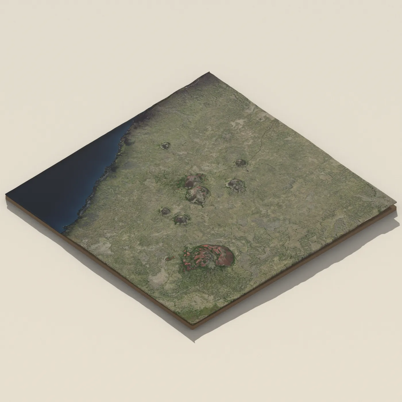 Grashóll — 3D terrain render (no visitor photo yet)