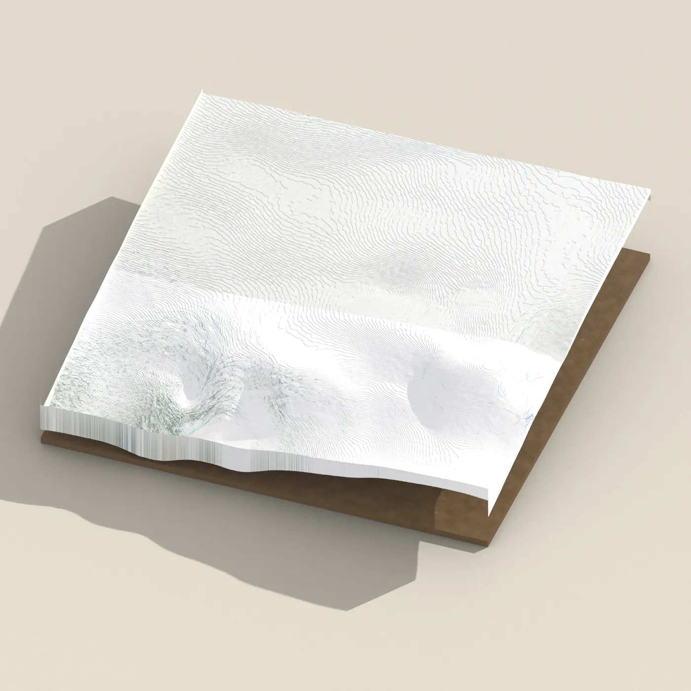 Katla 3D terrain render