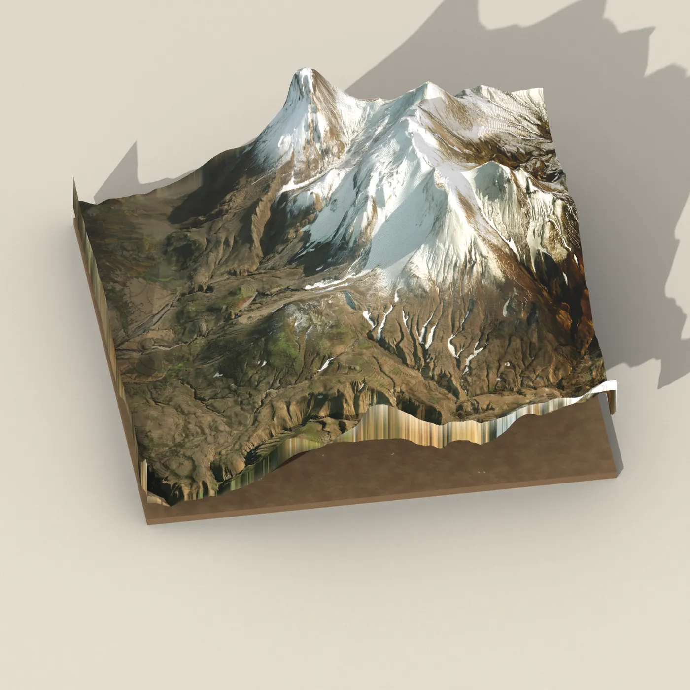 Kerlingarfjöll 3D terrain render