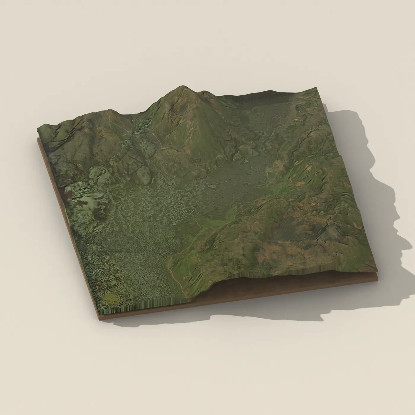 Laki 3D terrain render