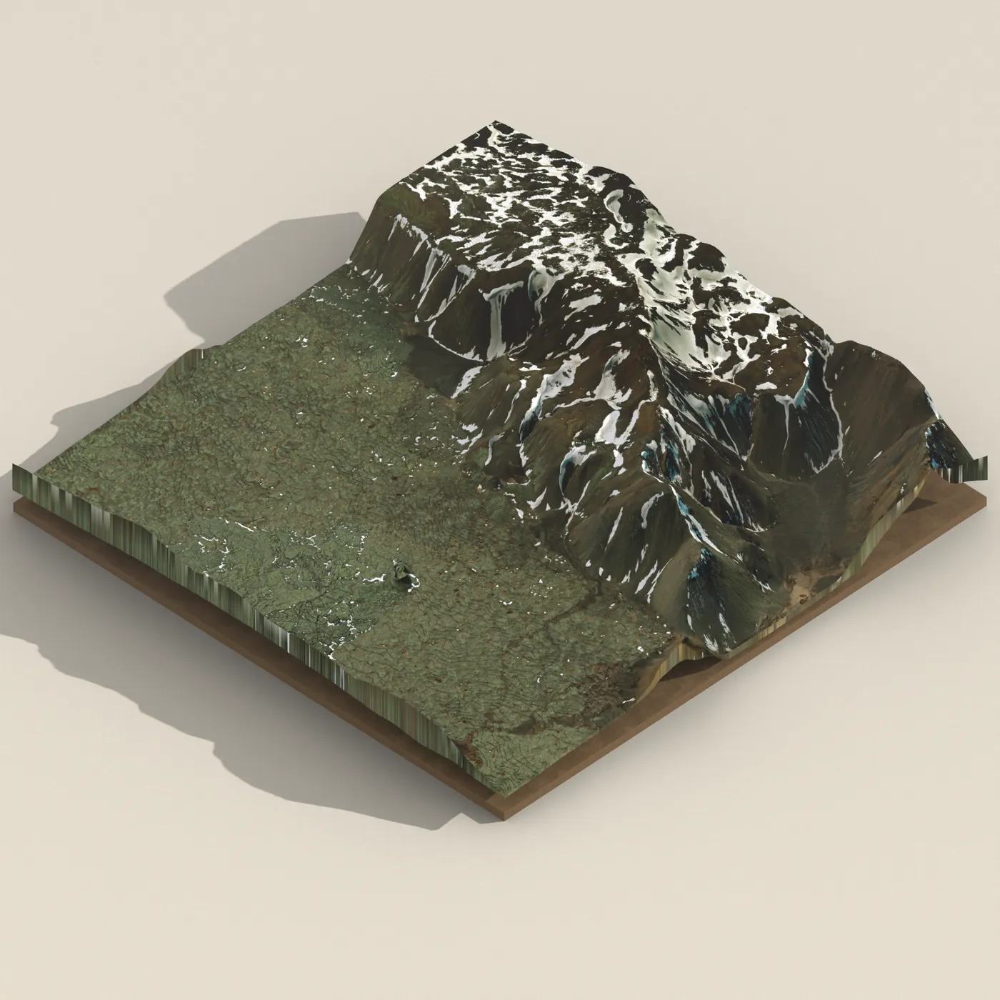 Leitin 3D terrain render