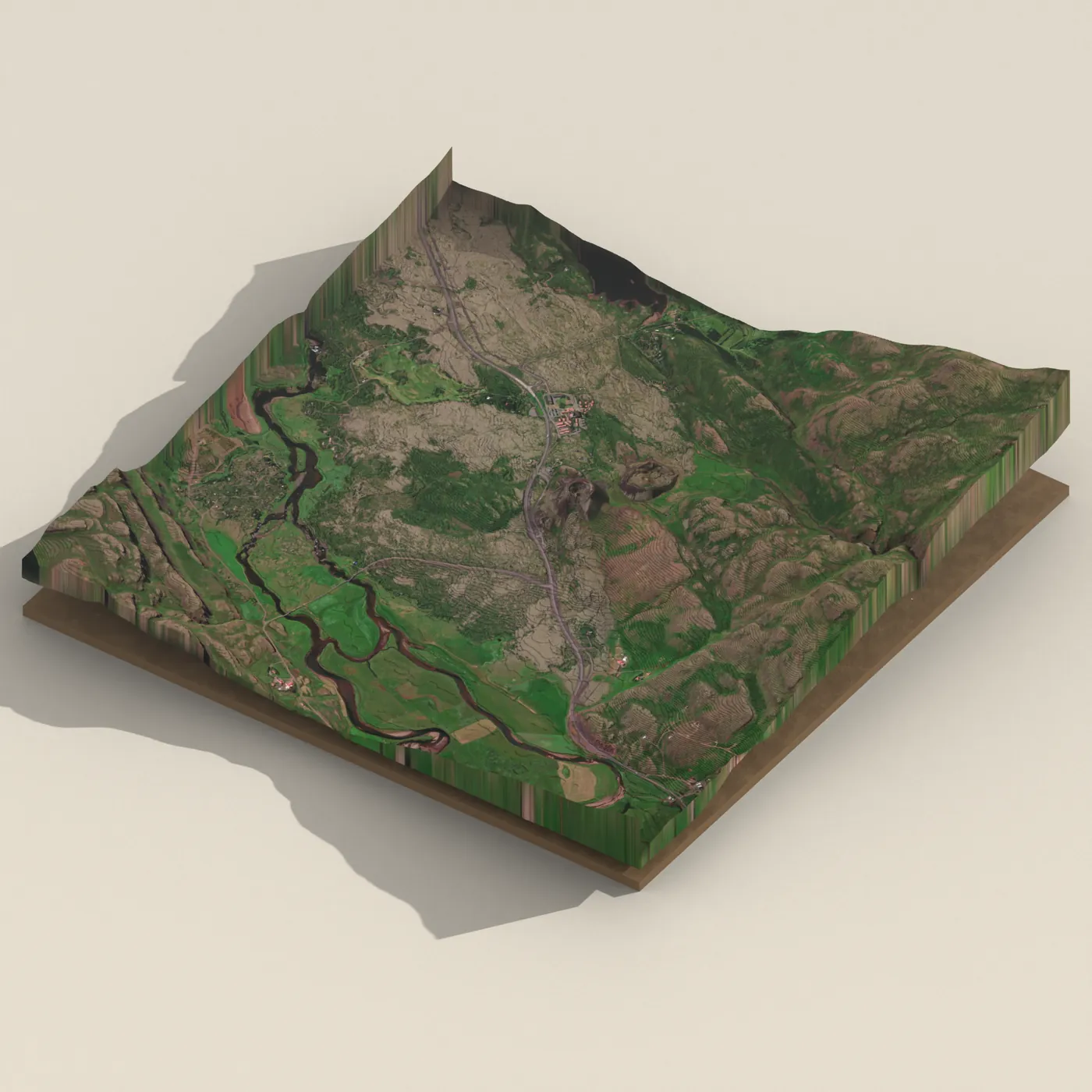 Litla Grábrók — 3D terrain render (no visitor photo yet)