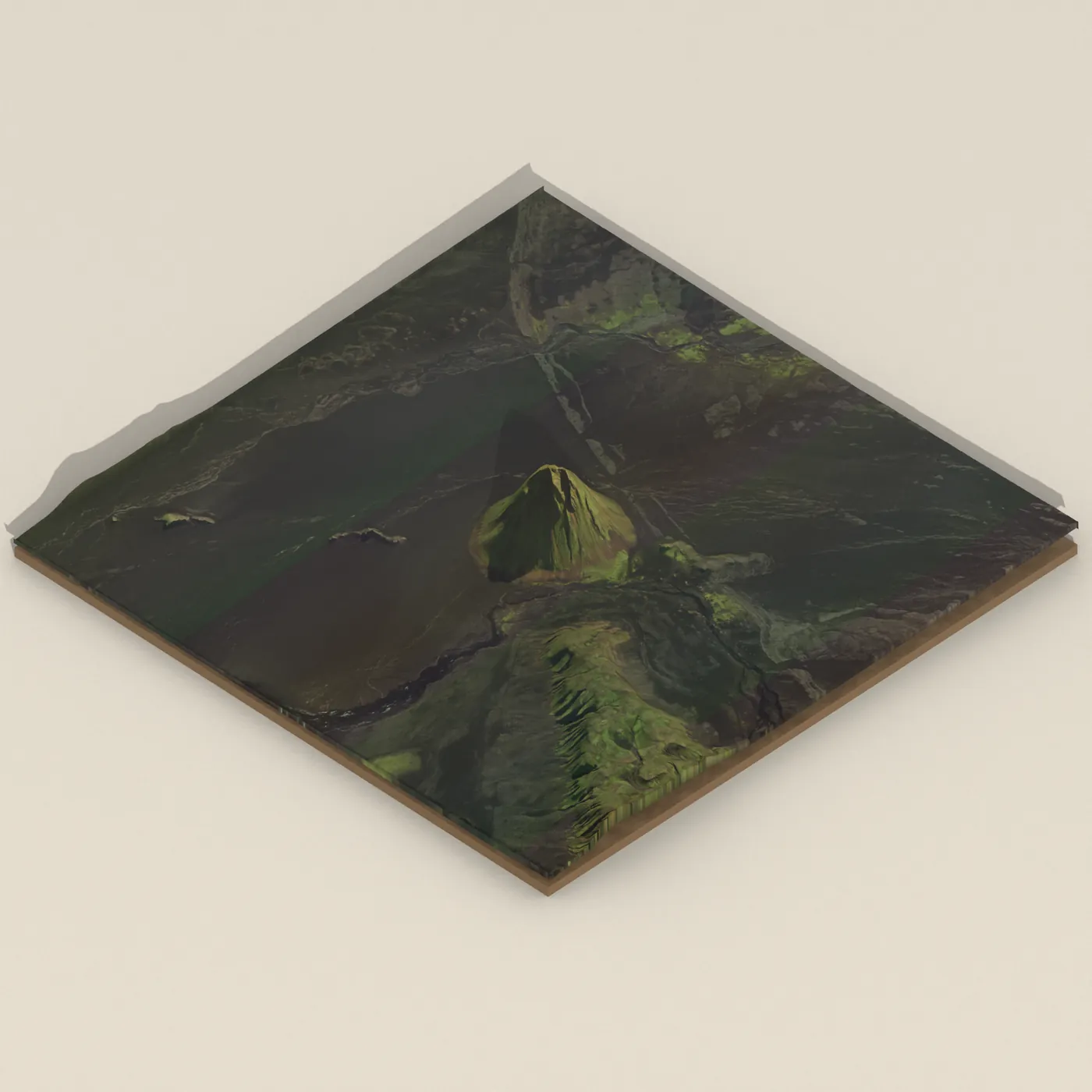 Maelifell 3D terrain render