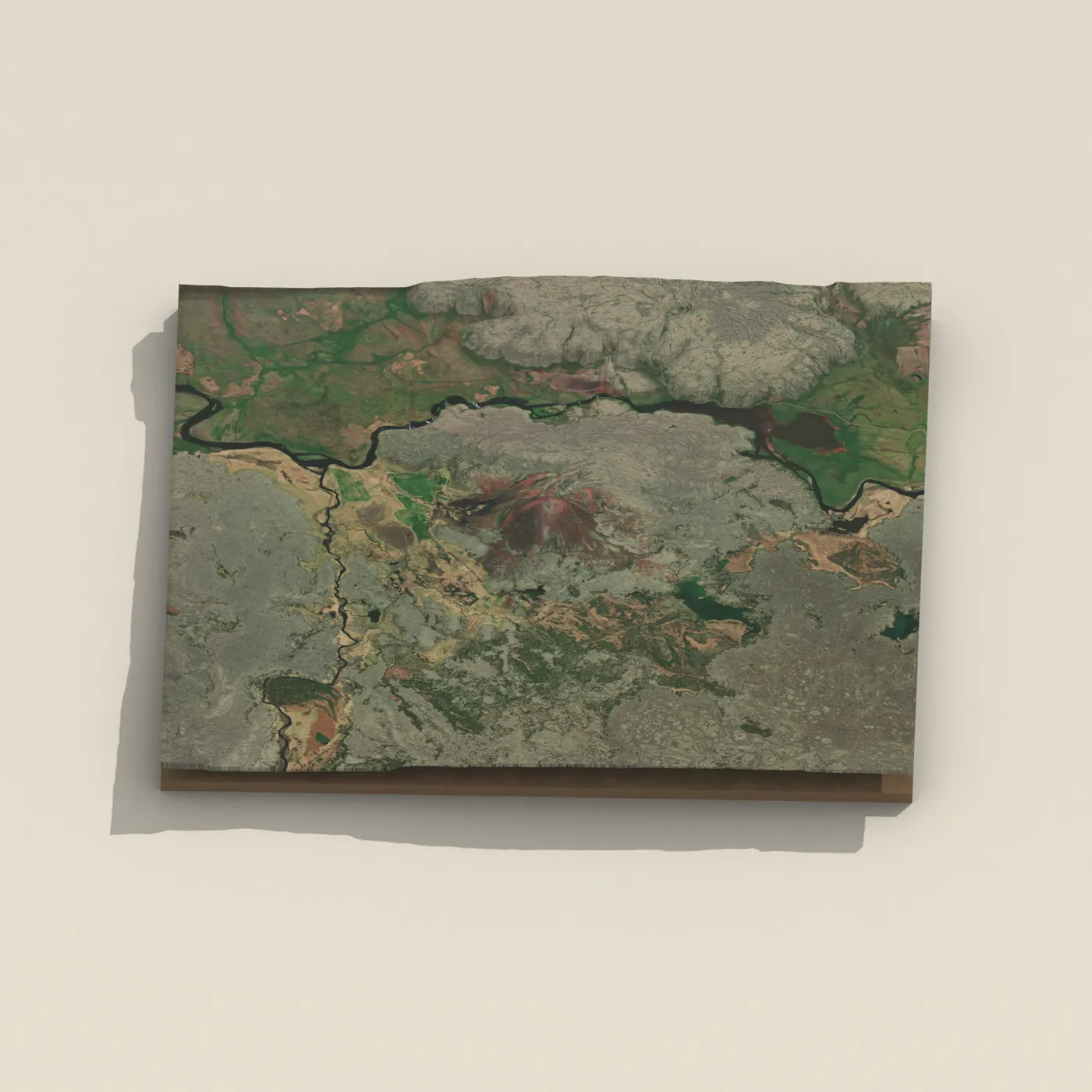 Syðri-Rauðamelskúlur 3D terrain render
