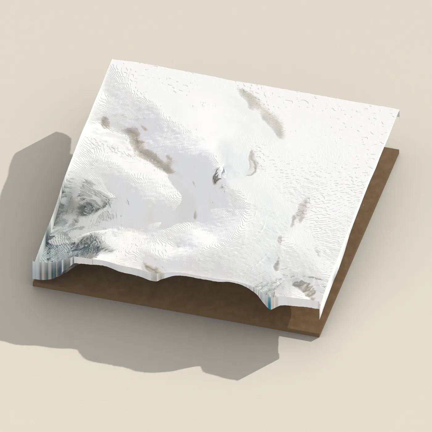 Thordarhyrna 3D terrain render