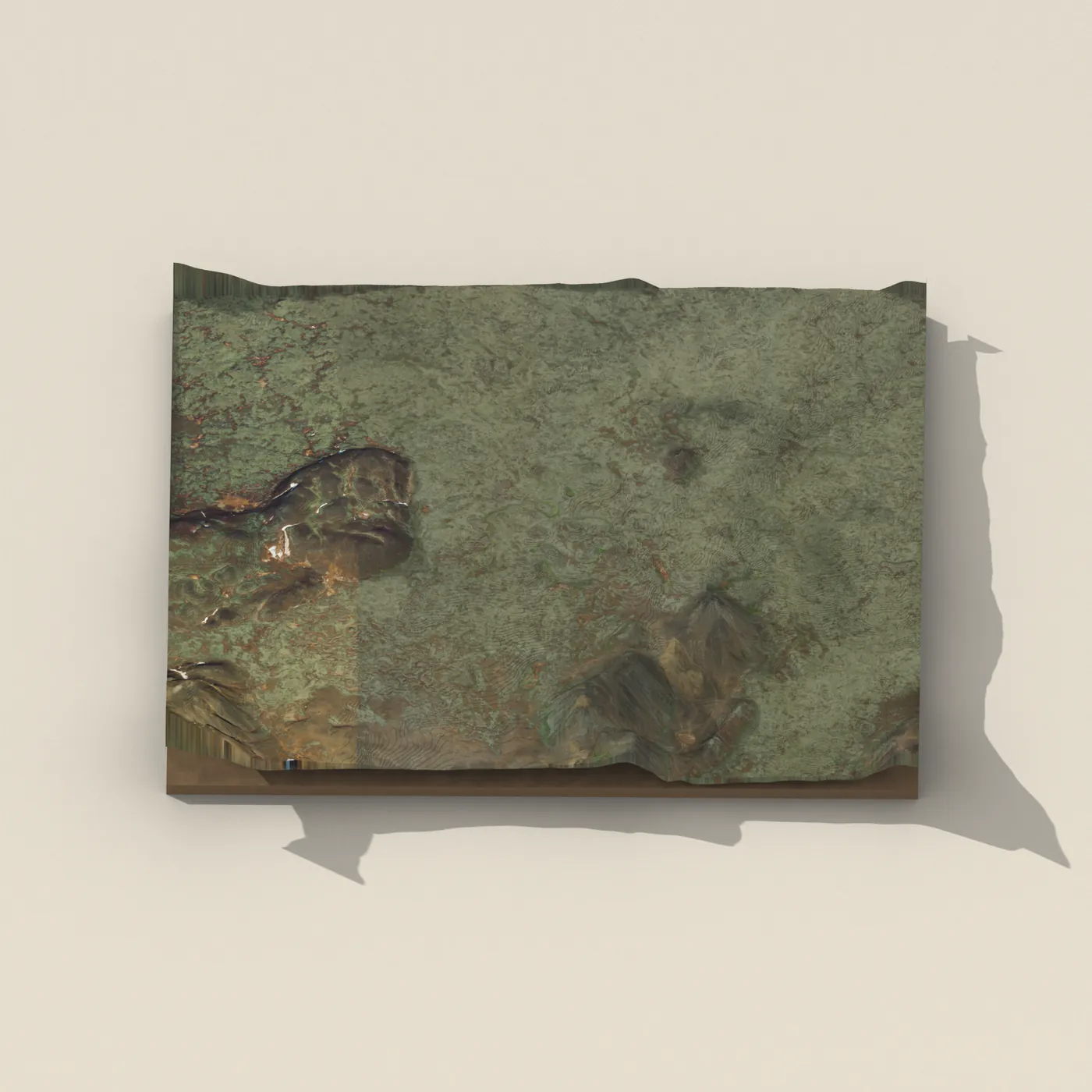 Þráinsskjöldur 3D terrain render