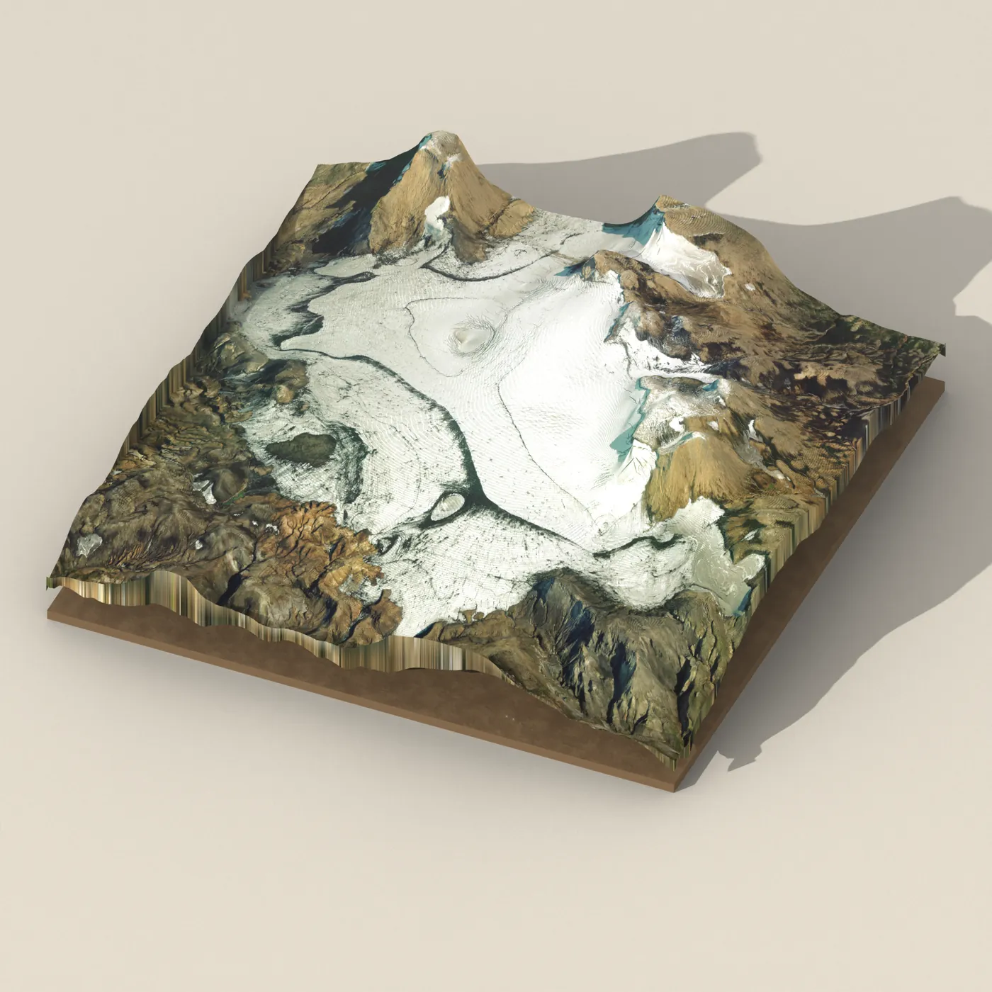 Torfajökull 3D terrain render