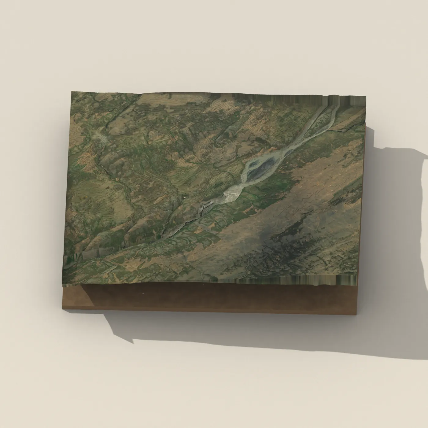 Dynkur 3D terrain render