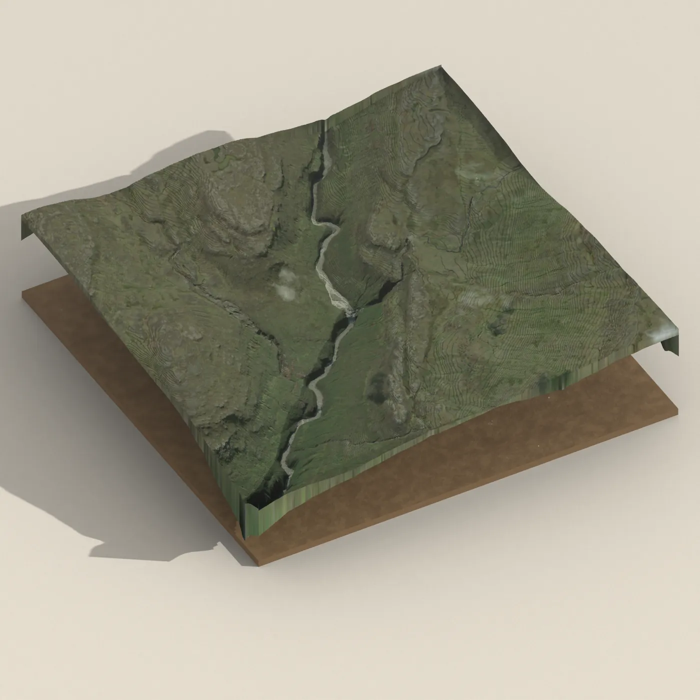 Faxi 3D terrain render