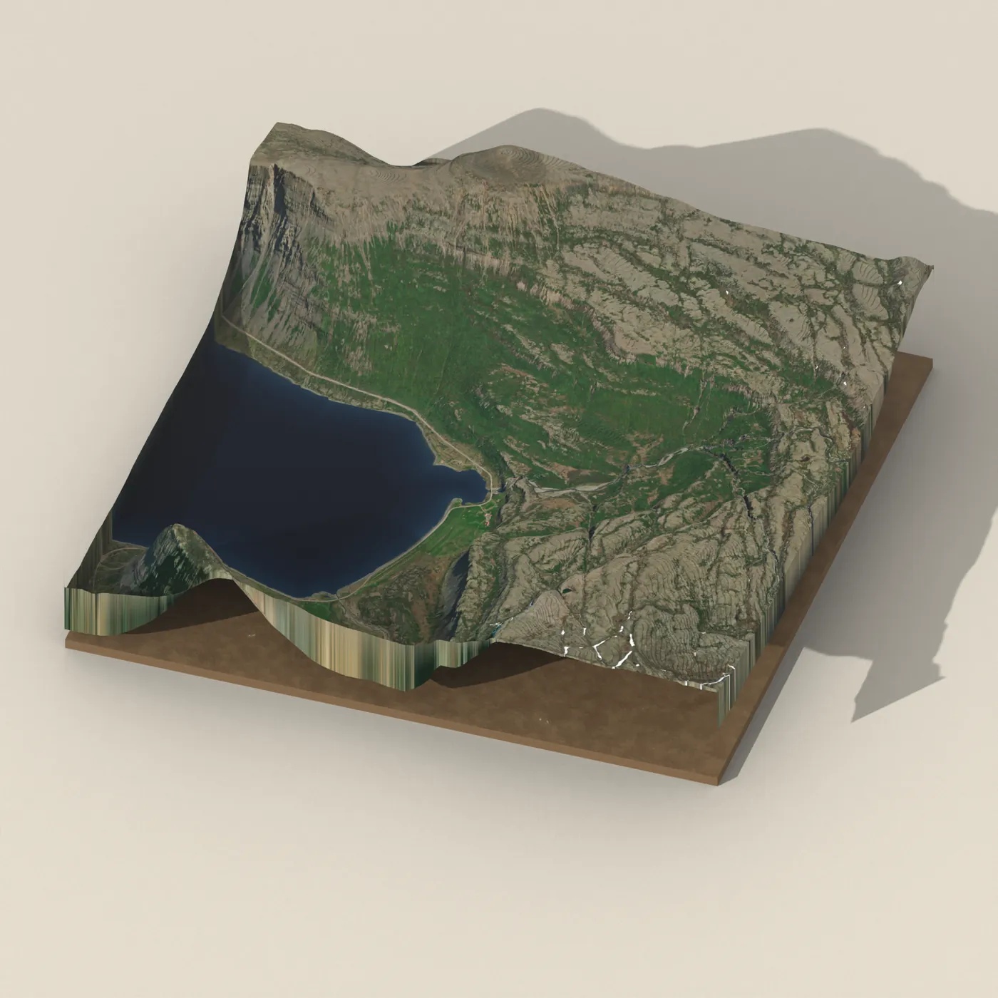 Foss 3D terrain render