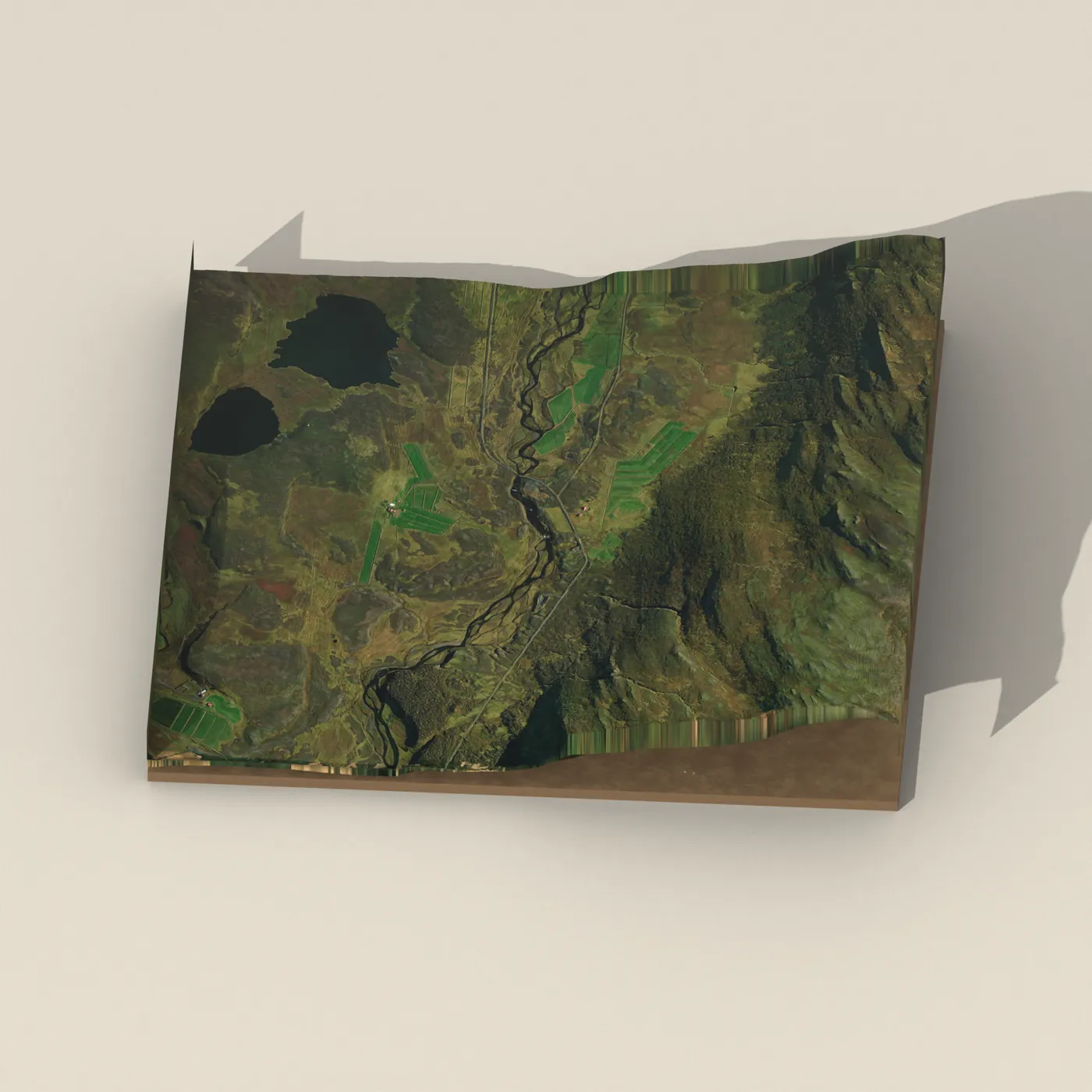 Fossinn 3D terrain render