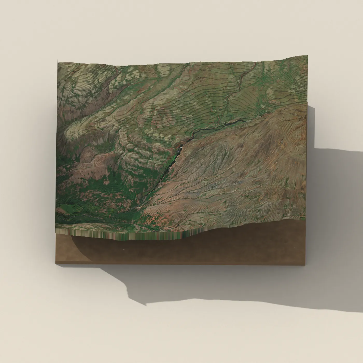 Glymur 3D terrain render