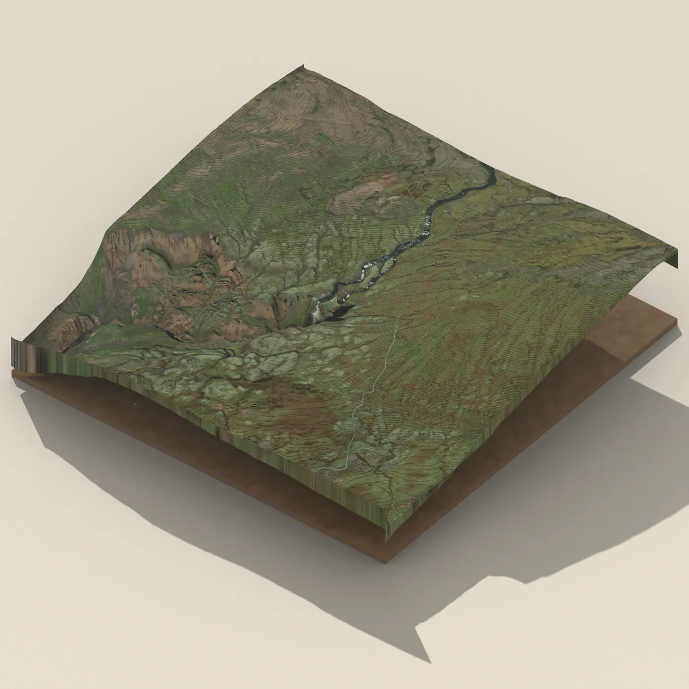 Granni 3D terrain render