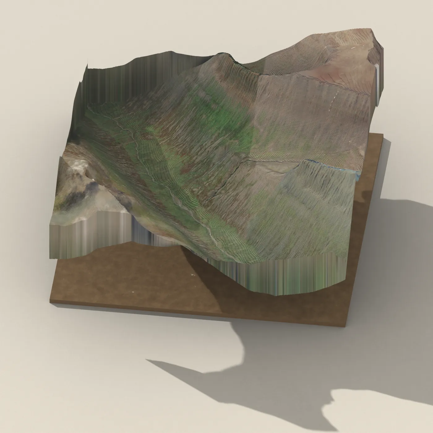 Ingjaldsfossar 3D terrain render