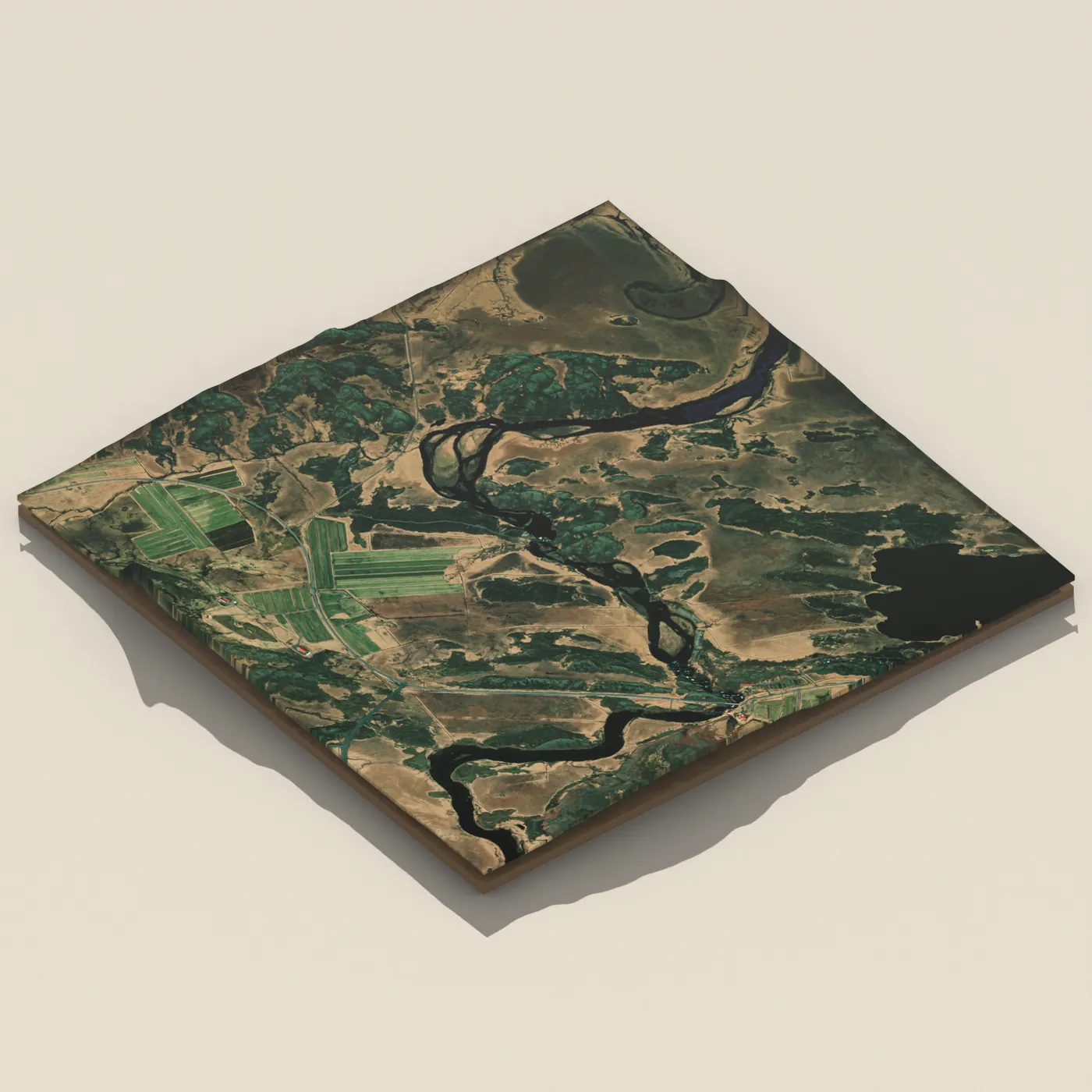 Kerin 3D terrain render