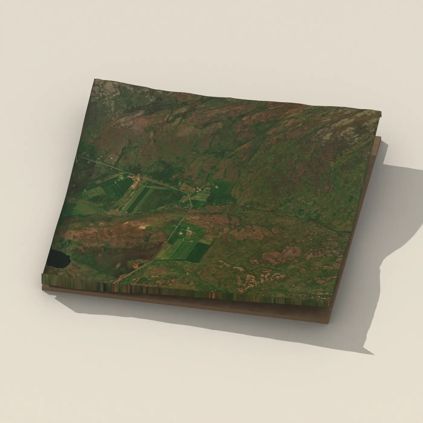 Litlifoss 3D terrain render