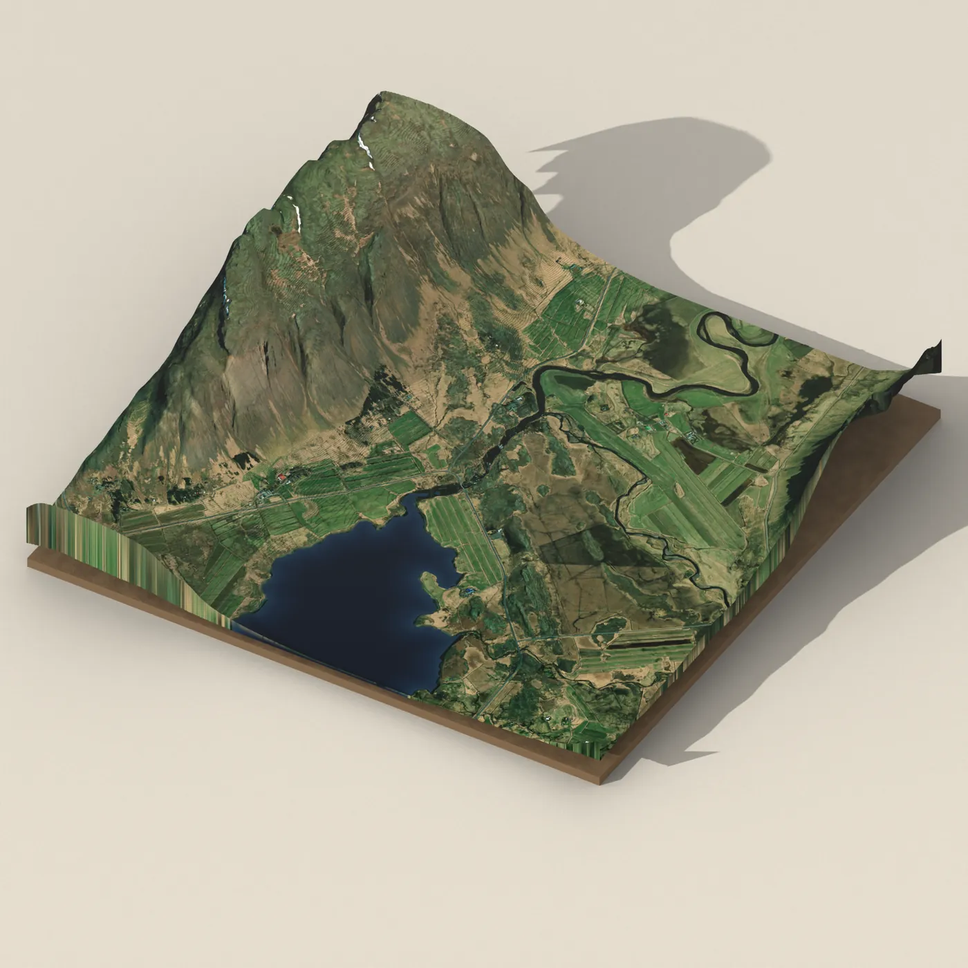 Skáfoss 3D terrain render
