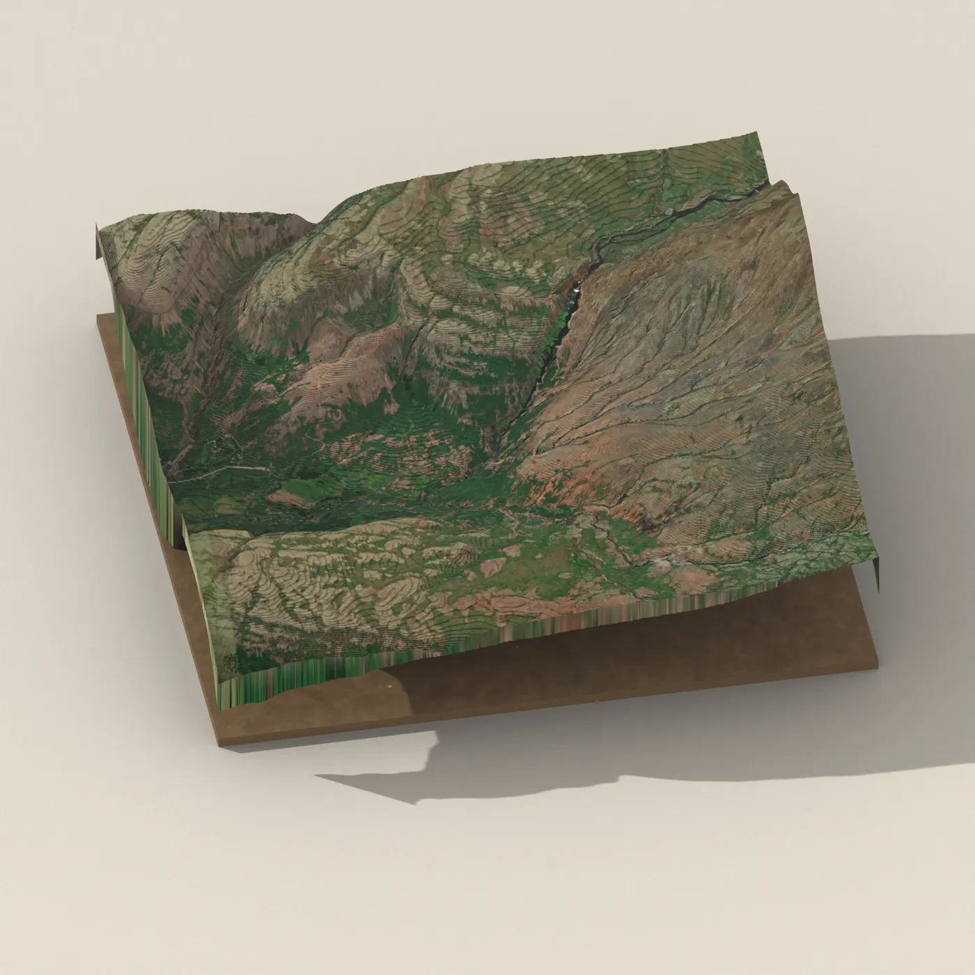 Staur 3D terrain render