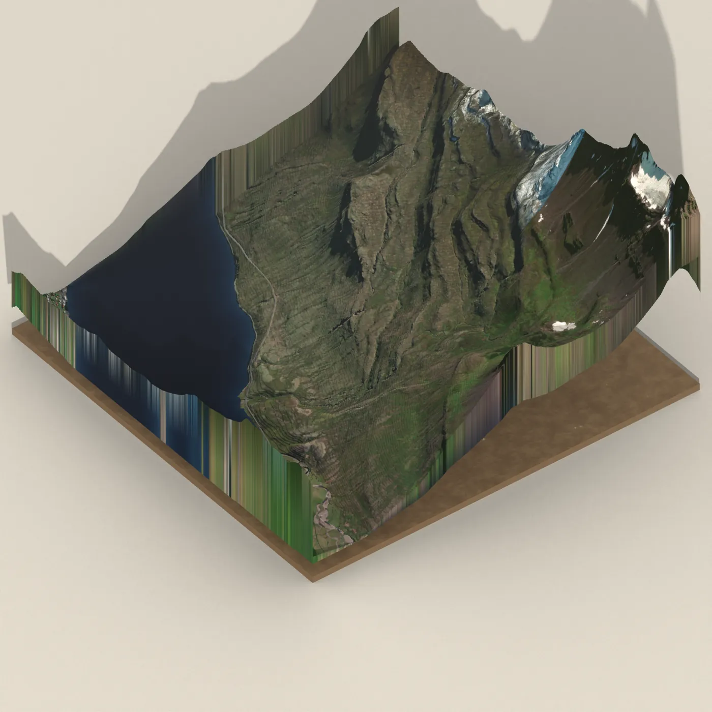 Svartagil 3D terrain render